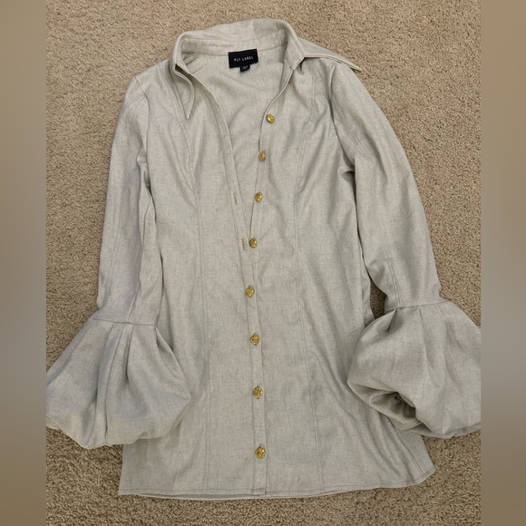 PLT Puff sleeve dress - Picture 4 of 4